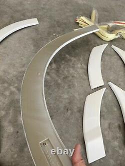 Mugen RR Style fender flare Fit 06-11 Honda Civic Si Acura CSX 4DR (SET Of 8)