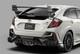 Mugen Rear Wing Spoiler (frp) For Honda Civic Type-r Fk8 84112-xncf-k1s0