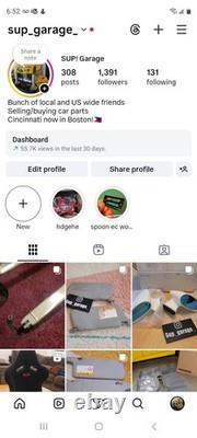 Mugen Strut Bars Honda CIVIC Ek9 Eg6 Eg9 Dc2 Db8 Jdm Sir Ctr Itr Real & Replica