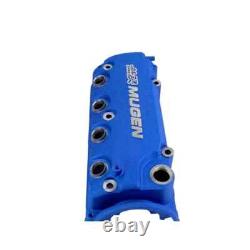 Mugen Styl Racing Blue Engine Valve Cover For Honda Civic D16 VTEC D16Y8 D16Y7
