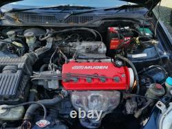 Mugen Styl Rocker Racing Engine Valve Cover For Honda Civic D16Y8 D16Z6 Black