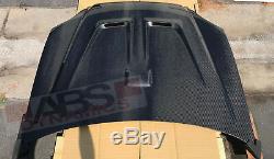 Mugen Style Carbon Fiber Hood for 1992 1995 Honda Civic Coupe HatchBack(2/3dr)