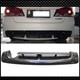 Mugen Style For 06+ Honda Civic 8th Carbon Fiber & Frp Rear Bumper Lip Diffuser
