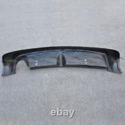 Mugen Style For 06+ Honda Civic 8th Carbon Fiber & FRP Rear Bumper Lip Diffuser