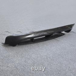 Mugen Style For 06+ Honda Civic 8th Carbon Fiber & FRP Rear Bumper Lip Diffuser