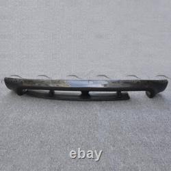 Mugen Style For 06+ Honda Civic 8th Carbon Fiber & FRP Rear Bumper Lip Diffuser