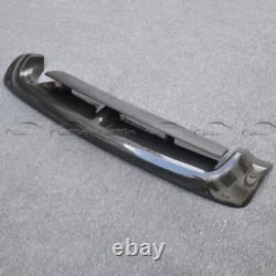Mugen Style For 06+ Honda Civic 8th Carbon Fiber & FRP Rear Bumper Lip Diffuser