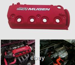 Mugen Style Rocker Racing Engine Valve Cover for Honda Civic D16 VTEC D16Y8 D16Z