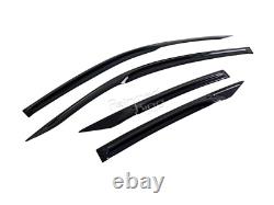 Mugen Style Window Visors Rain Sun Guard 16-20 Fits Honda Civic 10th 2D Coupe