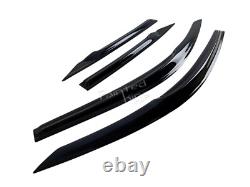Mugen Style Window Visors Rain Sun Guard 16-20 Fits Honda Civic 10th 2D Coupe