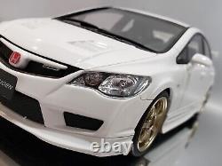 NEW 118 JDM Mugen Honda Civic Type R FD2 White Resin Model OTTOmobile Rare