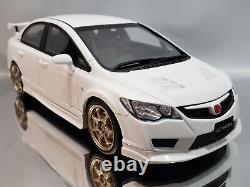 NEW 118 JDM Mugen Honda Civic Type R FD2 White Resin Model OTTOmobile Rare