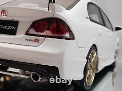 NEW 118 JDM Mugen Honda Civic Type R FD2 White Resin Model OTTOmobile Rare