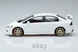 NEW 118 JDM Mugen Honda Civic Type R FD2 White Resin Model OTTOmobile Rare