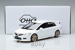 NEW 118 JDM Mugen Honda Civic Type R FD2 White Resin Model OTTOmobile Rare