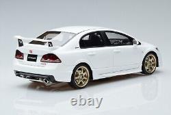 NEW 118 JDM Mugen Honda Civic Type R FD2 White Resin Model OTTOmobile Rare