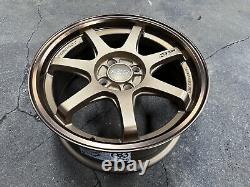 New 16x7J 4x100 4 pcs Mugen GP Design BRONZE (4 Wheel) Honda Fit Civic Insight