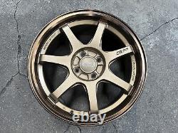 New 16x7J 4x100 4 pcs Mugen GP Design BRONZE (4 Wheel) Honda Fit Civic Insight