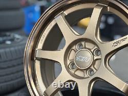 New 16x7J 4x100 4 pcs Mugen GP Design BRONZE (4 Wheel) Honda Fit Civic Insight