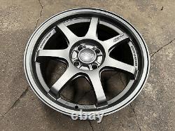 New 16x7J 4x100 4 pcs Mugen GP Design GREY (4 Wheel) Fit Honda Civic Insight