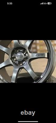 New 18x8.5J Mugen GP (4 Wheel) GREY 5x114.3 Honda Civic HRV Integra CRV Acura