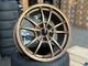 New 18x9.5 Et40 5x120 Aow Mugen Mf10 Wheel Honda Civic Type R Fk8 Fl5 Bronze