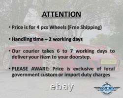 New 18x9.5 ET40 5x120 AOW MUGEN MF10 Wheel Honda CIVIC TYPE R FK8 FL5 Bronze