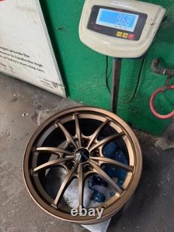 New 18x9.5 ET40 5x120 AOW MUGEN MF10 Wheel Honda CIVIC TYPE R FK8 FL5 Bronze