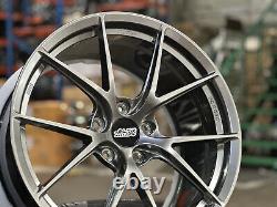 New 19x9.5 Overdrive FORGED Mugen FL5 (4 Wheel) 5x120 fit Honda Civic Type R FK8