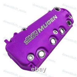 New Purple MUGEN Racing Engine Valve Cover For Honda Civic D16Y8 D16Y7 VTEC SOHC