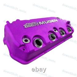 New Purple MUGEN Racing Engine Valve Cover For Honda Civic D16Y8 D16Y7 VTEC SOHC