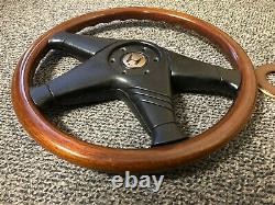 OEM MOMO ML38 Honda Access Wood Steering Wheel, Civic, CRX, NSX, EE9, Mugen, JDM