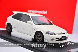 ONE MODEL 118 HONDA CIVIC EK9 MUGEN White