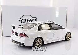 OTTO 118 Mugen Honda Civic Type R(FD2) 2007 Champion White / Ottomobile OT941