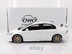 OTTO 118 Mugen Honda Civic Type R(FD2) 2007 Champion White / Ottomobile OT941