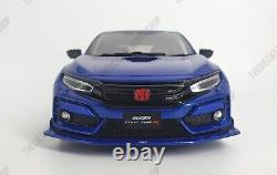 OTTO 118 Scale Resin Model Car Honda Civic Type R Mugen FK8 in Blue(OT987)