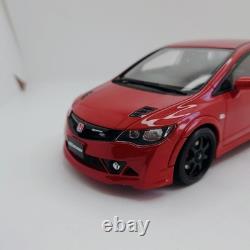 OTTO Honda Civic Mugen RR FD2 2008 Minicar 1/18 Scale Red Stored From Japan