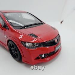OTTO Honda Civic Mugen RR FD2 2008 Minicar 1/18 Scale Red Stored From Japan