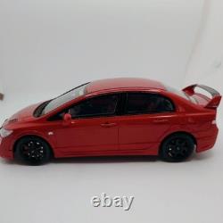 OTTO Honda Civic Mugen RR FD2 2008 Minicar 1/18 Scale Red Stored From Japan