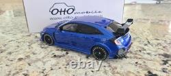 OTTO MOBILE 2020 Honda Civic FK8 Type R Mugen Blue 118 Resin Model OT987