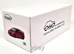 Otto 1/18 Honda Civic Mugen RR FD2 Milano Red 2008 Resin Scale Model Car