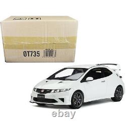 Otto Mobile 1/18 Car 2010 Honda Civic FN2 Type R Mugen RHD Championship White