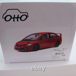Otto Mobile 1/18 Honda Civic Mugen RR FD2 2008 (Red) Resin Model Car OttoMobile