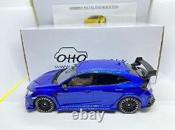 Otto Ot987 2020 Honda CIVIC Fk8 Type R Mugen Blue Metallic 118 Scale