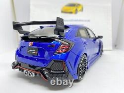 Otto Ot987 2020 Honda CIVIC Fk8 Type R Mugen Blue Metallic 118 Scale