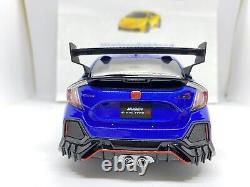 Otto Ot987 2020 Honda CIVIC Fk8 Type R Mugen Blue Metallic 118 Scale