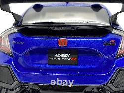 Otto Ot987 2020 Honda CIVIC Fk8 Type R Mugen Blue Metallic 118 Scale