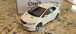 Ottomobile 2010 Honda Civic FN2 Type R Mugen Championship White 118 New Otto