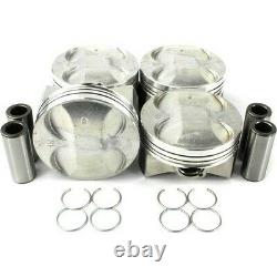 P236 DNJ Set of 4 Pistons New for Honda Civic Acura RSX 2002-2006