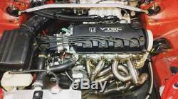 PLM D Series Exhaust Header Honda Civic CRX 88-00 SOHC D15 D16 Racing 4-1 MERGE